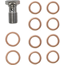 Kit estándar de cables y líneas de freno para manillar en vinilo negro — 38 cm–43 cm (15"–17"), Ape Hanger, ABS