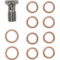 Kit estándar de cables y líneas de freno para manillar en vinilo negro — 38 cm–43 cm (15"–17"), Ape Hanger, ABS