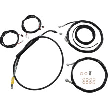 Kit completo de cables Plug-and-Play — Ajuste de 12"–14" de altura de manillar