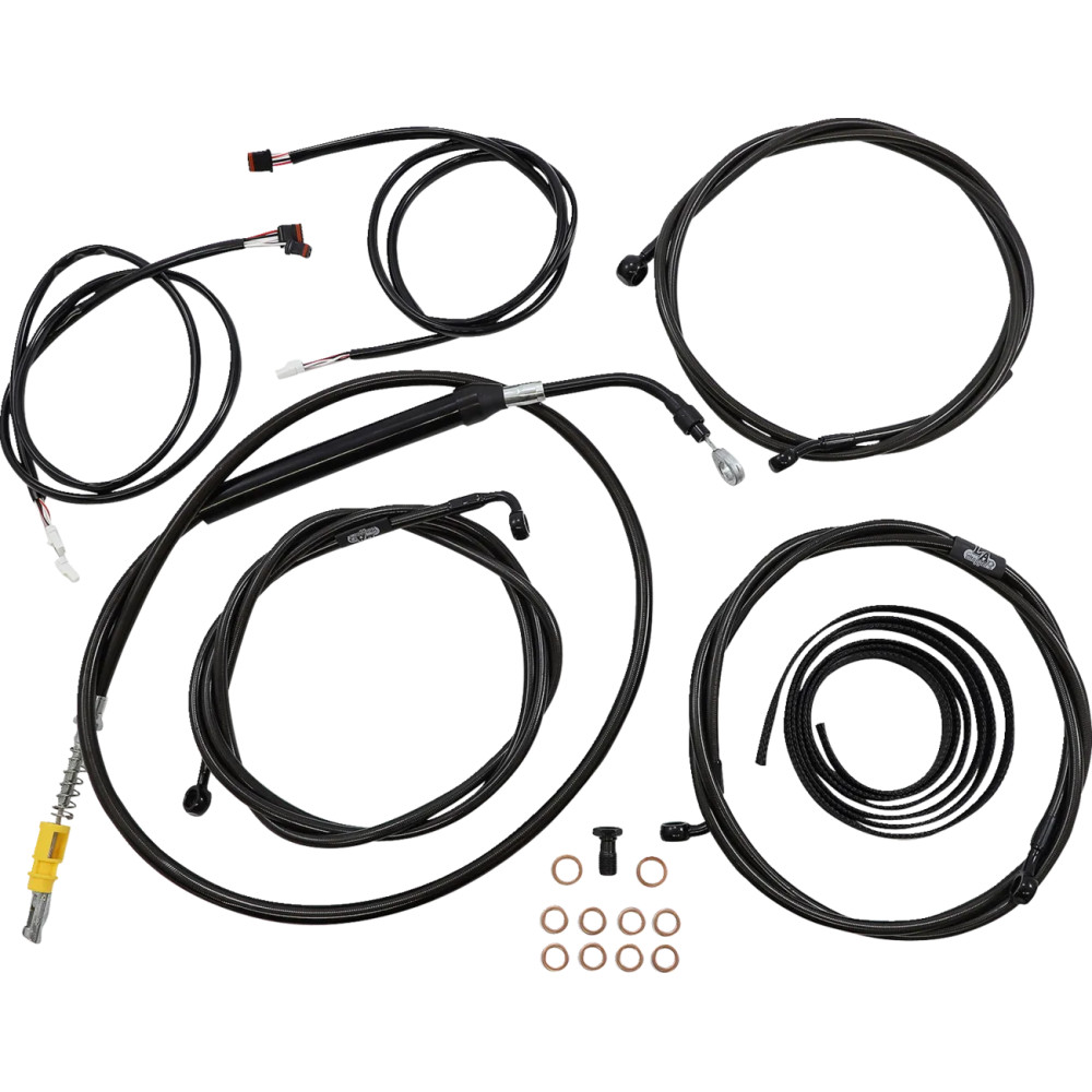 Kit completo de cables plug-and-play — Altura de manillar 38 cm–43 cm (15"–17")