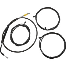 Kit completo de cables Plug-and-Play — compatible con manillares de 18"–20" (45.5 cm–51 cm)