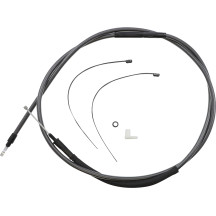 Black Pearl™ Designer Handlebar Installation Kit — Ape Hanger, 18"–20", Black