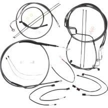 Black Pearl™ Designer Handlebar Installation Kit — 12"–14" fit, Black