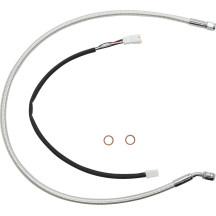 Sterling Chromite II® Designer Handlebar Installation Kit — 18"–20", ape hanger, chrome, clear-coated