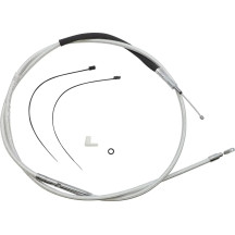 Sterling Chromite II® Designer Handlebar Installation Kit — 18"–20", ape hanger, chrome, clear-coated