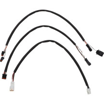 Sterling Chromite II® Designer Handlebar Installation Kit — Ape Hanger, 38 cm–43 cm (15"–17"), Chrome