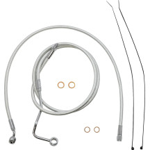 Sterling Chromite II® Designer Handlebar Installation Kit — Ape Hanger, 38 cm–43 cm (15"–17"), Chrome