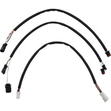 Sterling Chromite II® Designer Handlebar Installation Kit — Ape hanger fit, 18–20 in handlebar height, Chrome