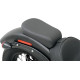 Asiento trasero individual — largo trasero 27,5 cm, ancho trasero 23 cm, Wide, Negro