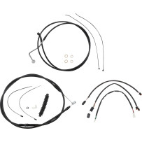 XR Handlebar Installation Kit — Ape hanger, 12"–14" (30.5–35.5 cm), Black