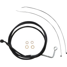 XR Handlebar Installation Kit — Ape hanger, 38–43 cm (15"–17"), ABS, Black