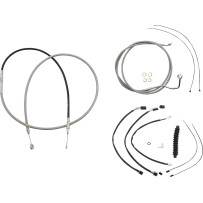 XR Handlebar Installation Kit — Ape Hanger, 15"–17", Chrome