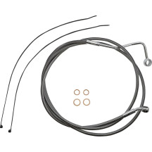 XR Handlebar Installation Kit — 38 cm–43 cm (15"–17"), Ape hanger, Chrome, clear-coated