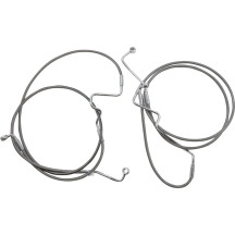 XR Handlebar Installation Kit — 38 cm–43 cm (15"–17"), Ape hanger, Chrome, clear-coated