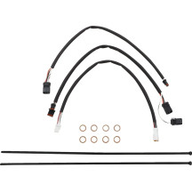 XR Handlebar Installation Kit — 38 cm–43 cm (15"–17"), Ape hanger, Chrome, clear-coated