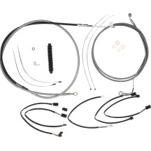 XR Handlebar Installation Kit — Ape hanger, 12"–14" height, Chrome