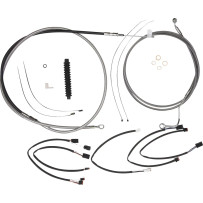 XR Handlebar Installation Kit — Ape hanger, 12"–14" height, Chrome