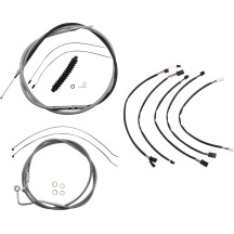 XR Handlebar Installation Kit — 38 cm–43 cm (15"–17"), Ape Hanger, Chrome