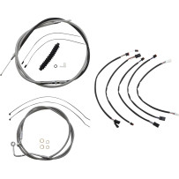 XR Handlebar Installation Kit — 38 cm–43 cm (15"–17"), Ape Hanger, Chrome