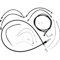 XR Handlebar Installation Kit — Ape hanger, 12"–14" (30.5–35.5 cm), Black