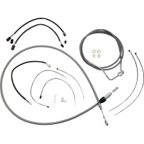 XR Handlebar Installation Kit — Fits 38–43 cm (15–17") handlebar height, Ape hanger, Chrome