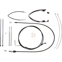 XR Handlebar Installation Kit — 12"–14", Ape hanger, Black