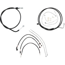 XR Handlebar Installation Kit — 30.5–35.5 cm (12"–14"), Ape Hanger, Black