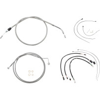 XR Handlebar Installation Kit — Ape hanger, fits 12"–14" (30.5–35.5 cm), chrome clear-coated