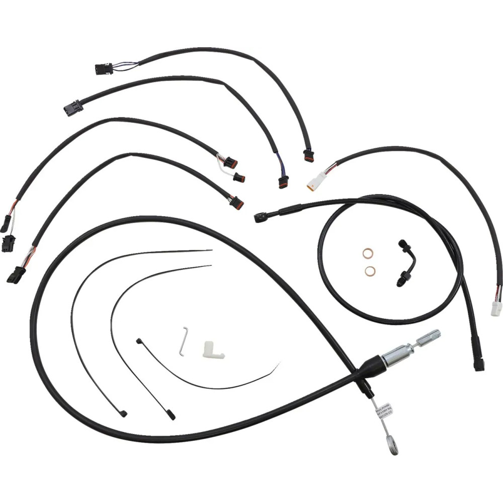 XR Handlebar Installation Kit — 12" - 14", Ape Hanger, Black