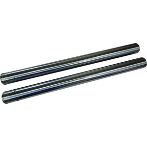 Fork Tubes — 49.00 mm (1.93"), 581.03 mm (22.88"), Chrome