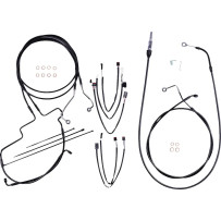 XR Handlebar Installation Kit — Ape hanger, fits 38–43 cm (15"–17"), Black