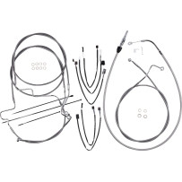 XR Handlebar Installation Kit — Ape hanger, 12"–14", Chrome