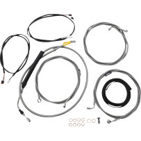 Kit completo de cables Plug-and-Play — 38–43 cm (15–17") , natural, acabado transparente