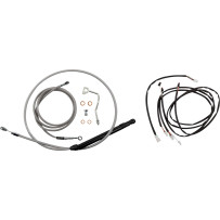 Touring Model Control Kit — 35.5 cm (14"), Ape Hanger, Gorilla, Silver