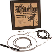 Touring Model Control Kit — 16" fit, Ape Hanger & Gorilla, Silver