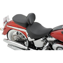 Backrest Compatible Solo Seat — 49.5 cm overall, Black