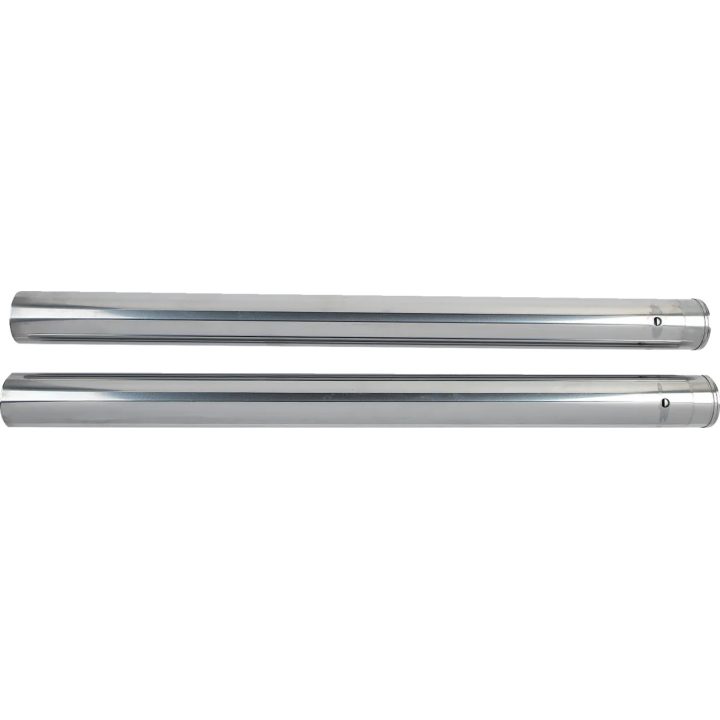 Tubos de horquilla — 49.00 mm diámetro, 631.83 mm longitud, cromo