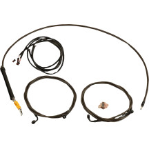 Kit completo de cables plug-and-play — para manillares de 12"–14" (30,5–35,5 cm)
