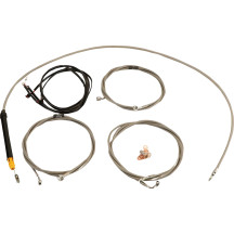 Complete Plug-and-Play Cable Kit — Fits handlebar height 15″–17″, ABS compatible, Natural clear-coated