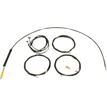 Kit completo de cables Plug-and-Play — Compatible con manillares de 15–17 pulg. de altura, ABS