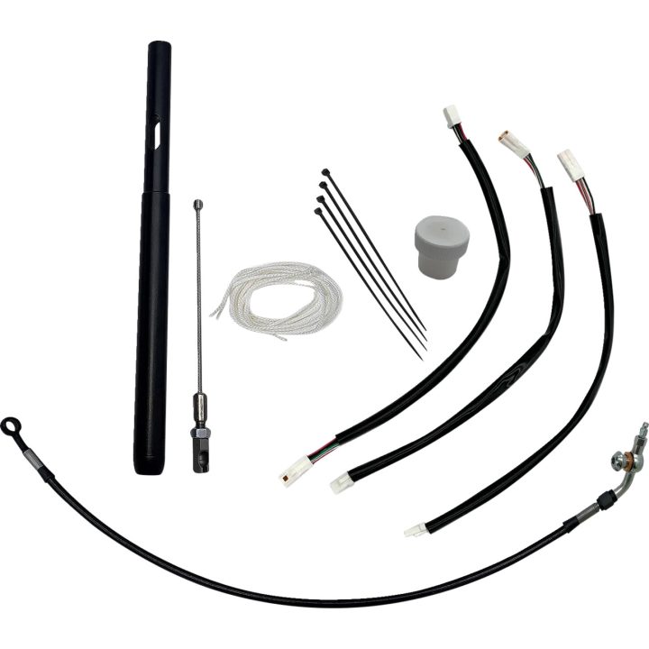Extensión de cable para manillar — 40.5 cm (16"), Ape Hanger, negro