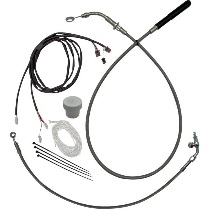 Kit de instalación EZ — 45.5 cm (18") altura del manillar, Ape Hanger, pulido