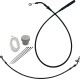 Kit de instalación EZ — Manillar ape hanger, 35.5 cm (14"), Negro