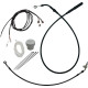 Kit EZ de instalación — Compatible con manillares de 18\", ape hanger, negro