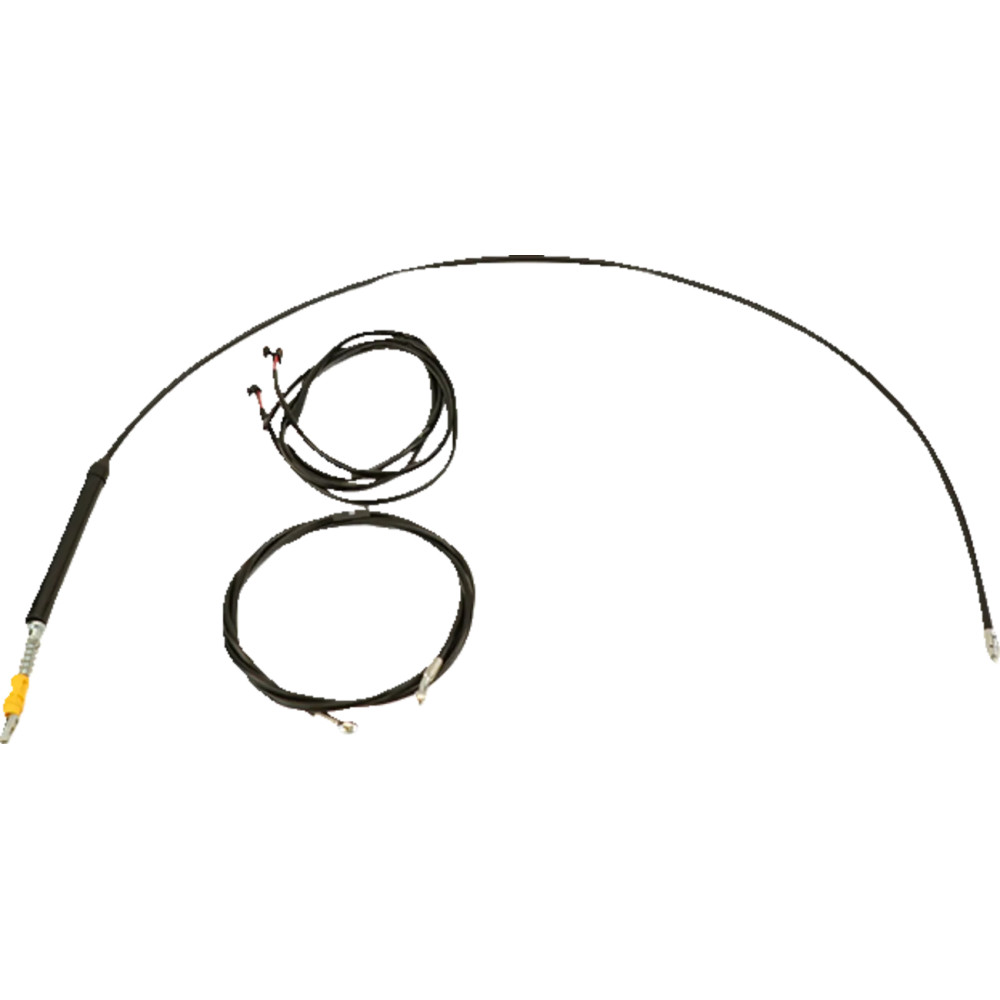 Kit completo de cables Plug-and-Play — 12"–14", Negro