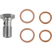 Kit estándar de cables y latiguillos de freno de vinilo negro para manillar — ajuste 12"–14", Ape Hanger