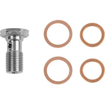 Kit estándar de cables de manillar/latiguillo de freno en vinilo negro — Compatible con 38–43 cm (15–17 pulg.), natural