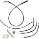 Kit EZ de Instalación — manillares 10–11" (FLHX), 12" (FLTR), Negro