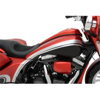 Razor Back Stretched Tank Kit — 6.5 US gal (24.6 L), Raw, Bolt-On