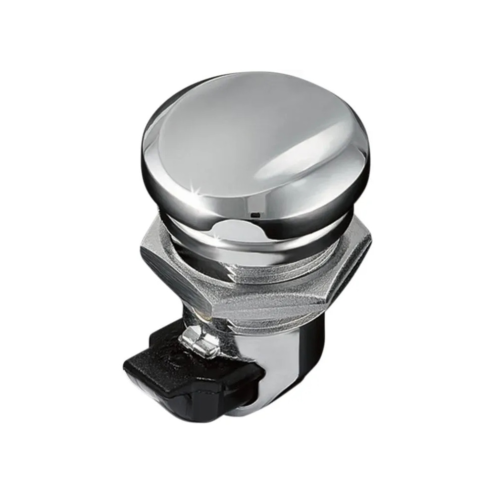 Push-Button Fuel Door Latch — Chrome